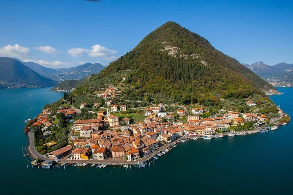 La Dolce Vita - Vista Lago E Piscina Parzanica Exteriér fotografie
